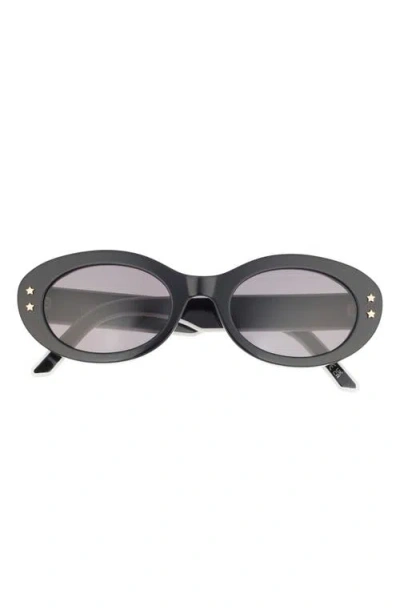 Dior Eyewear Butterfly Frame Sunglasses In Grey