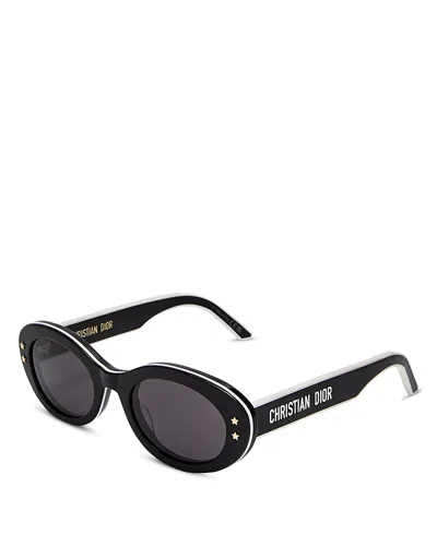DIOR PACIFIC B4I OVAL SUNGLASSES, 51MM