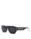 Dior Pacific S2u Sunglasses In Black/gray Solid