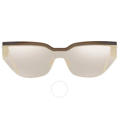 Dior Pale Smoke Shield Ladies Sunglasses Club M3u 55a5 99 In Brown