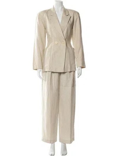 Pre-owned Dior Pant Set In Neutral