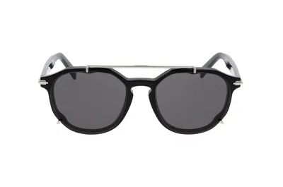 Dior Pantos Frame Sunglasses In 01a - Black