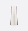 Dior Flared Pants In White
