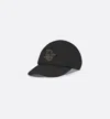 Dior Curved Brim Hat For Stylish Looks In Black