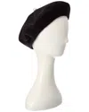 Dior Paris Wool-blend Beret In Black