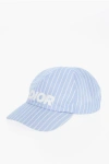 Dior Man Hat Azure Size Xl Polyester In Blue