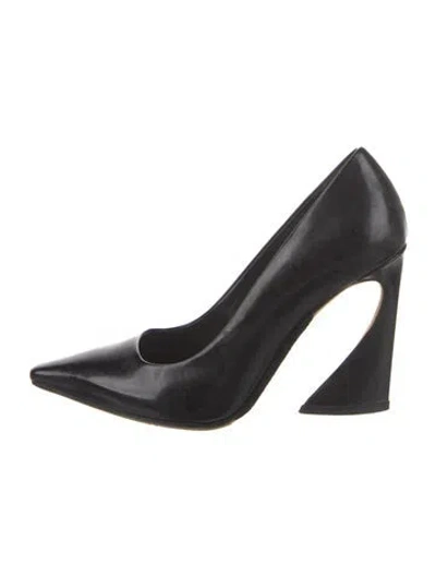Pre-owned Dior Patent Leather Pumps In Black