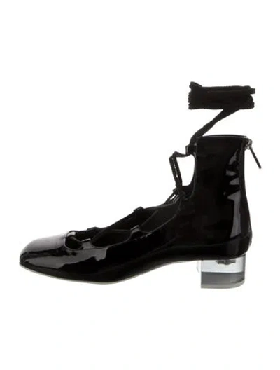 Pre-owned Dior Patent Leather Pumps In Black