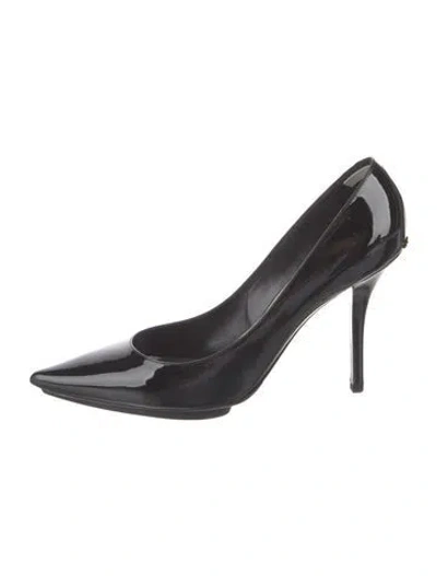 Pre-owned Dior Patent Leather Pumps In Black