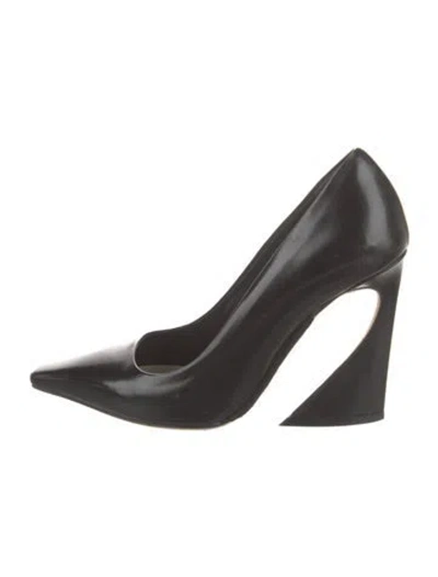 Pre-owned Dior Patent Leather Pumps In Black