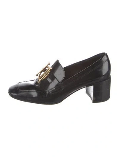 Pre-owned Dior Patent Leather Pumps In Black
