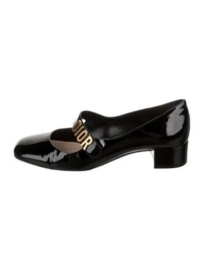 Pre-owned Dior Patent Leather Pumps In Black