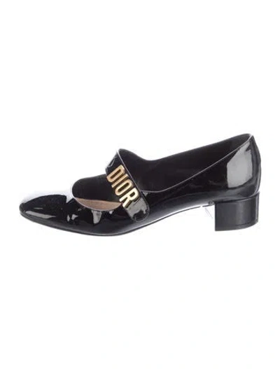 Pre-owned Dior Patent Leather Pumps In Black