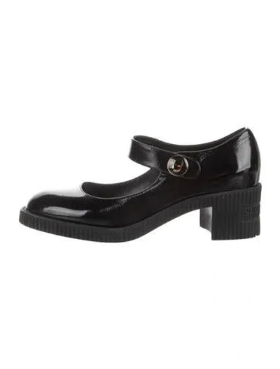 Pre-owned Dior Patent Leather Pumps In Black