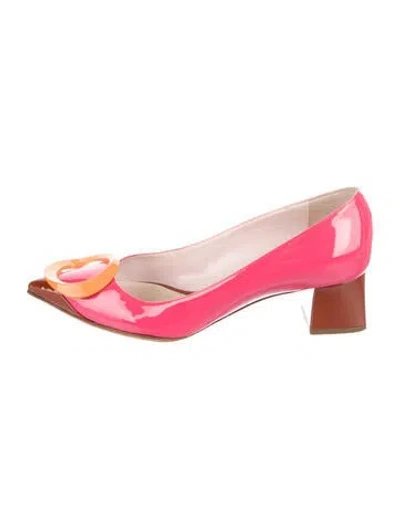 Pre-owned Dior Patent Leather Pumps In Pink