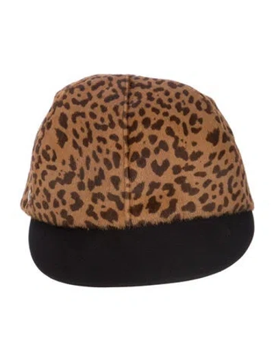 Pre-owned Dior Pattern Print Hat In Brown