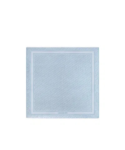 Dior Pattern Scarf In Blue
