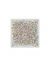 Dior Pattern Silk Scarf In Gray