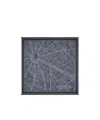 Dior Pattern Silk Scarf In Gray