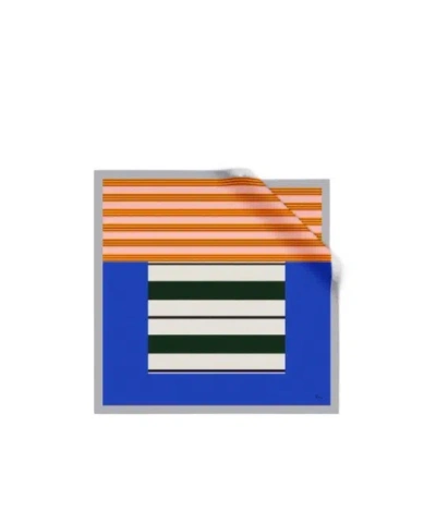 Dior Pattern Silk Scarf In Multicolor