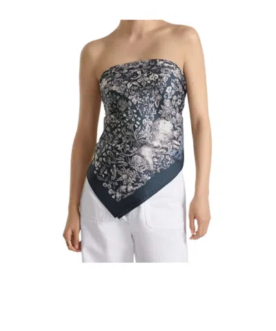 Dior Pattern Silk Scarf In Multicolor