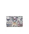 Dior Pattern Wallet In Gray