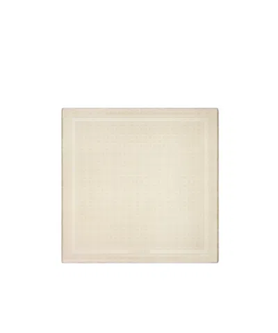Dior Pattern Wool Cashmere Scarf In Nude