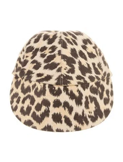 Pre-owned Dior Patterned Baseball Cap In Neutral