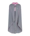 Dior Patterned Cape In Green