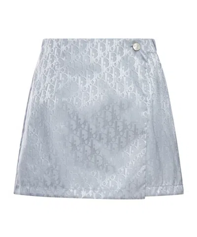 Dior Patterned Culottes In Blue