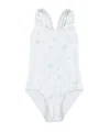Dior Patterned One-piece Swimsuit In Black
