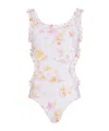 Dior Patterned Swimsuit In White