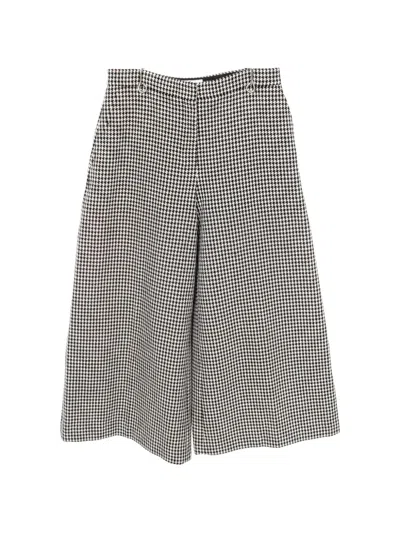 Pre-owned Dior Patterned Trousers In Black
