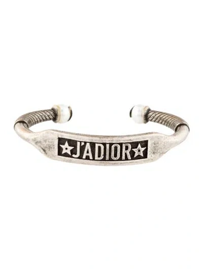Pre-owned Dior Pearl Victorian Mex Bracelet, 6.5" In Multi