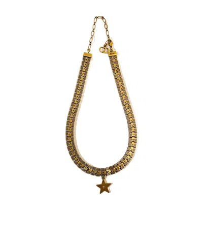 Dior Pendant Necklace In Gold