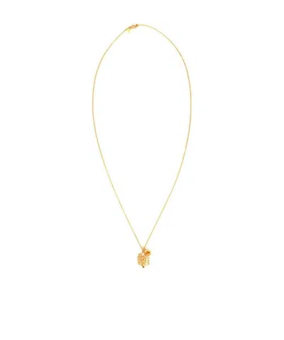 Dior Pendant Necklace In White