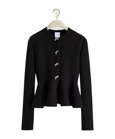 Dior Peplum Jacket In Black