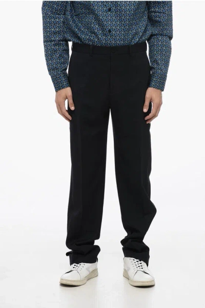 Dior Peter Doig 4-pocketed Wool Pants With Ankle Martingale