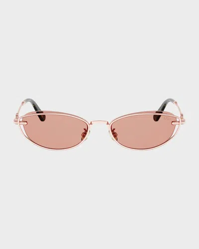 Dior Petit Cd B1u 54mm Cat-eye Sunglasses In Neutral