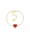 Dior Petit Cd Baroque Bracelet In Gold