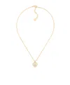 Dior Petit Cd Baroque Necklace In Gold
