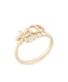 Dior Petit Cd Daisy Ring In Gold