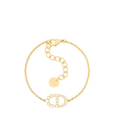 Dior Petit Cd Duo Bracelet In Yellow