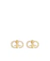 DIOR PETITCDBEE STUD EARRINGS