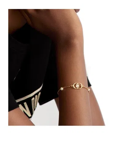 Dior Petit Cd Jolie Bracelet In Gold