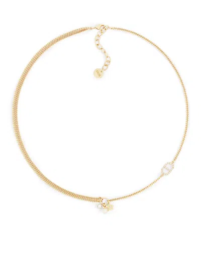 Dior Petit Cd Multi Necklace In Gold