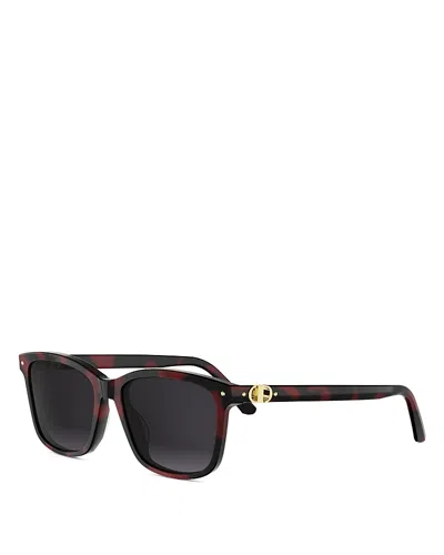 Dior Petit Cd Rectangular Sunglasses, 54mm In Neutral