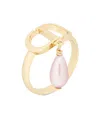 Dior Petit Cd Ring In Yellow
