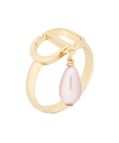 Dior Petit Cd Ring In Yellow