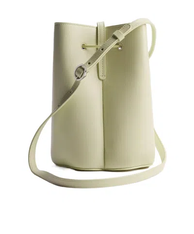 Dior Petit Trefle Mini Bucket Bag In Green